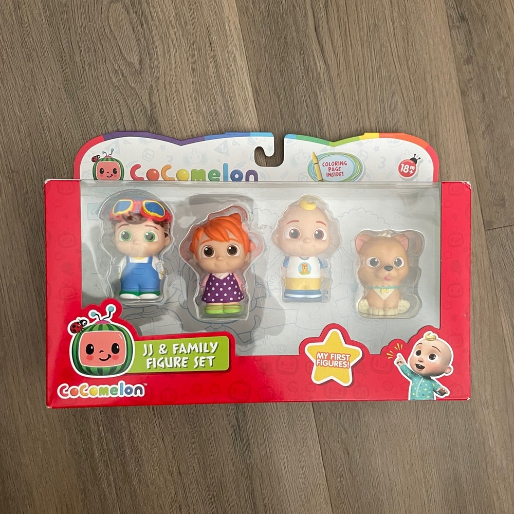 JJ & Family Figure Set - Multicolor
